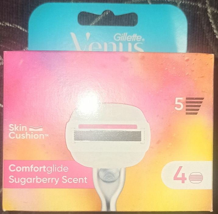 Gillette Venus Comfortglide Sugarberry Sceny wkłady 4szt