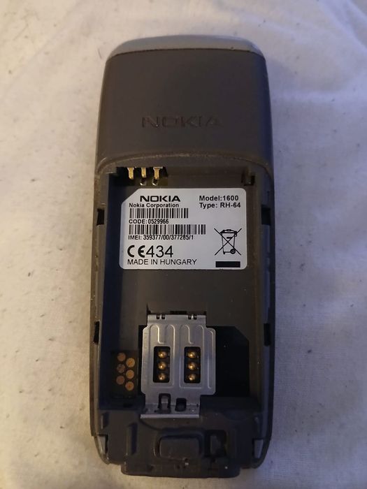 Nokia Antigo Modelo 1600