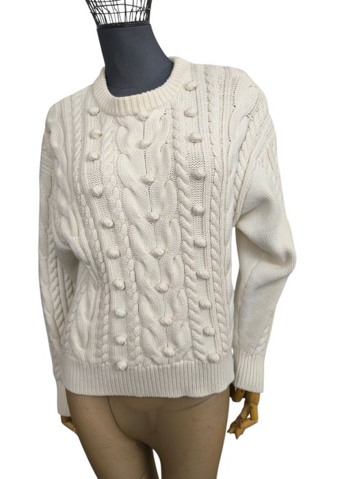 Sezane Sweter Warkocz