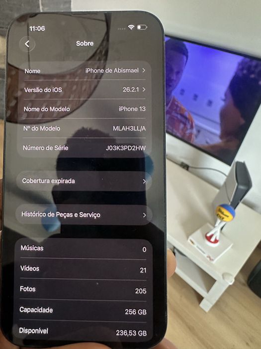 Iphone 13 256GB impecavel