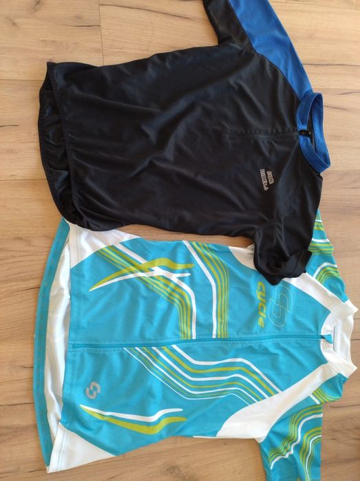 Zestaw Koszulki sportowe S/M na rower