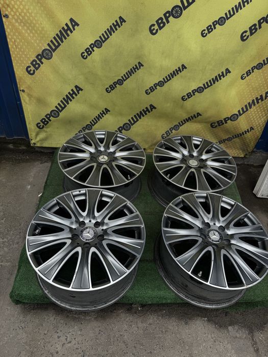 Диски титани 5:112R18 Mercedes оригінал склад б/у