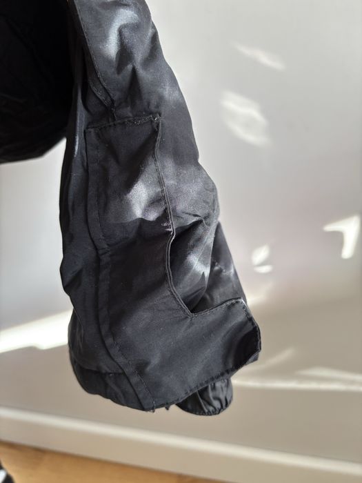 Spodnie narciarskie martes dziewczece czarne 146