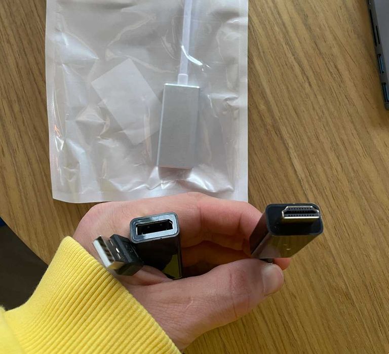 Переходник HDMI to DisplayPort (DSC-HDMI-DP) подходит для Apple