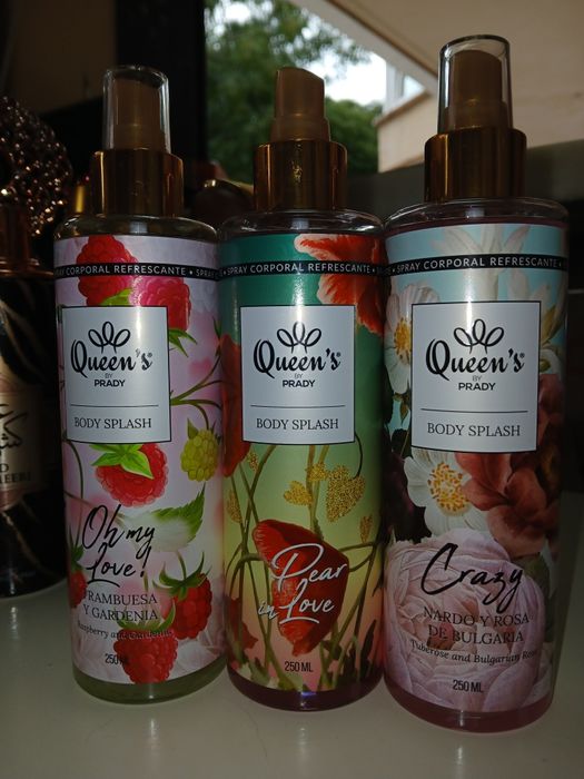 Body splash perfume corporal