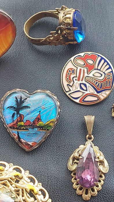 Брошь, кулон винтаж