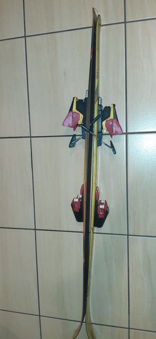 Narty VOLKI 110 cm SALOMON wiązania junior PRESTO JR. dzieci