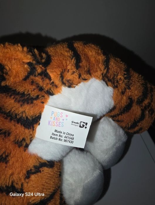 Peluche bulldog novo