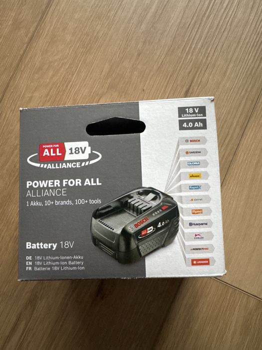 Bosch akumulator PBA 18V 4,0 Ah