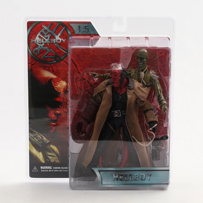 Clássico filme mezco hellboy pvc figura de ação collectible modelo bri