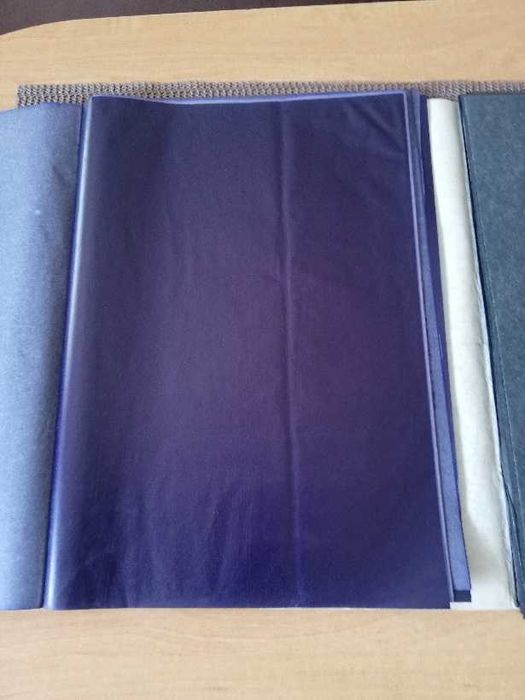 kalki biurowe nowe fioletowe 44 szt  i czarne 89 szt  A4