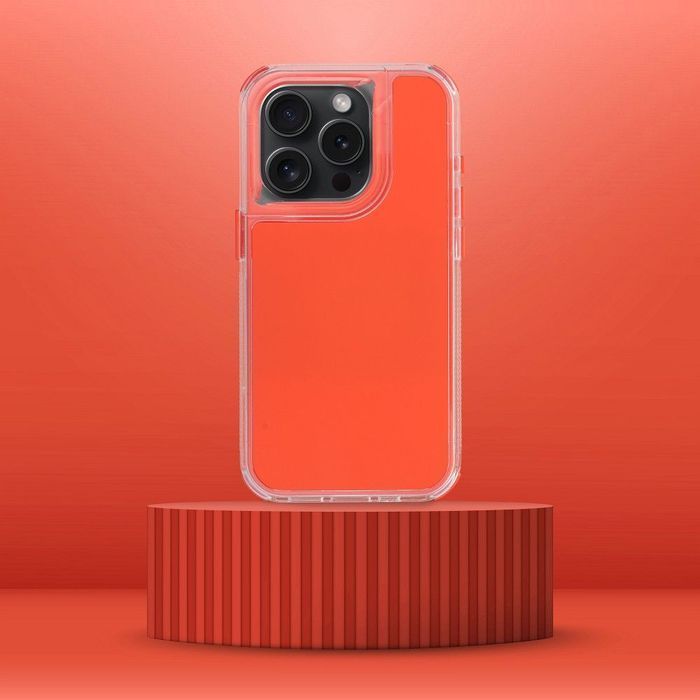 Futerał do iPhone 14 PRO Matrix pomarańczowy