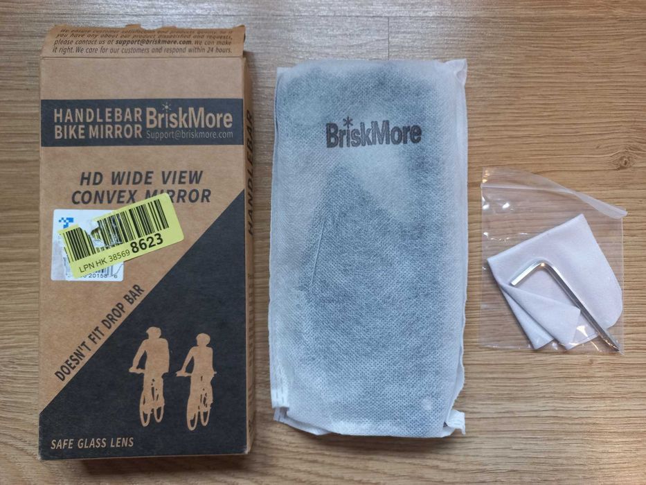 Espelho BriskMore BT-016L para bicicleta