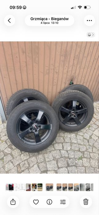 Koła zimowe 5x112 dezent 6.8mm barum 2023