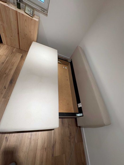 Sofá cama IKEA bege - ÄLVDALEN 3 lugares