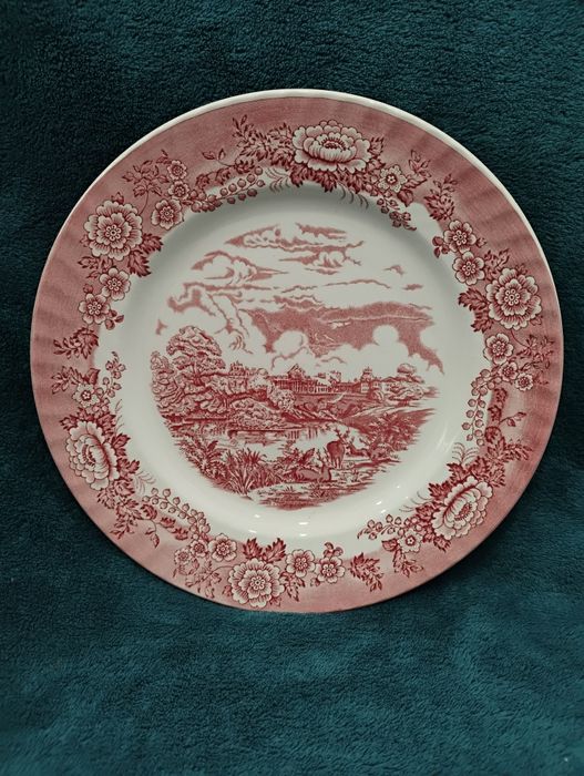 Prato decorativo rosa Barratts