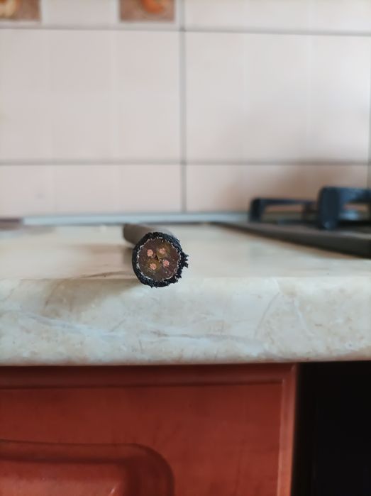 Дріт, чотирьох фазний, броньований, 55метрів