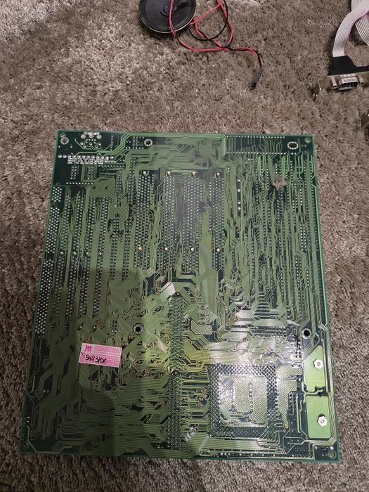 Reteo płyta główna socket 7 z Intel Pentium 1 + ram i dodatki