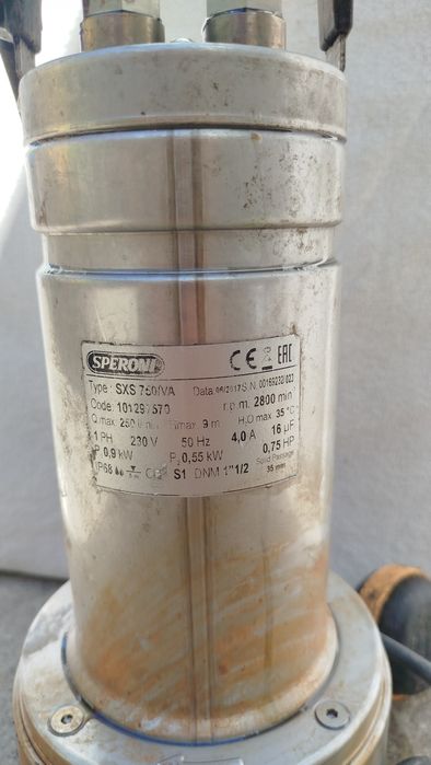 Bomba Elétrica Submersível Speroni