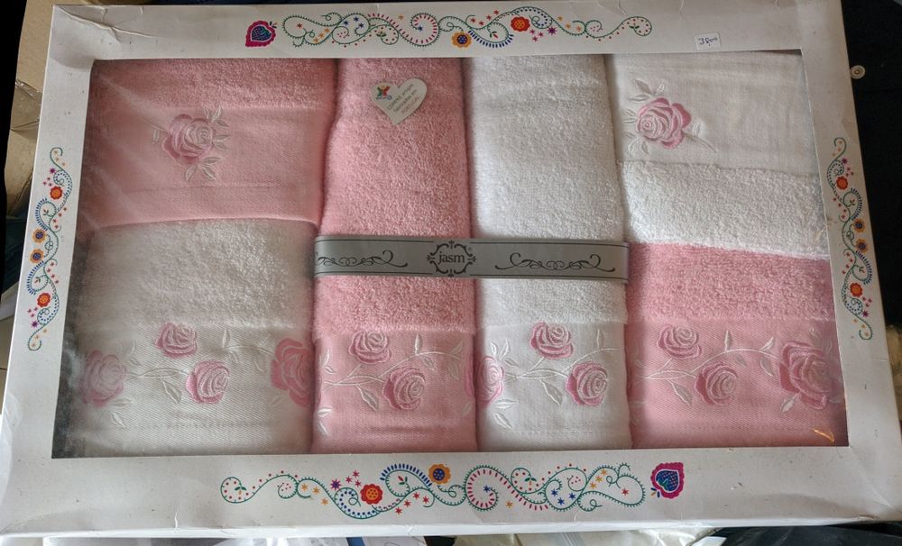 Jogo de banho azul ou rosa