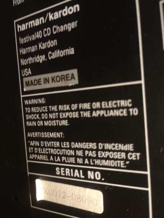 Wieża Harman/Kardon Festival 40 z kolumnami