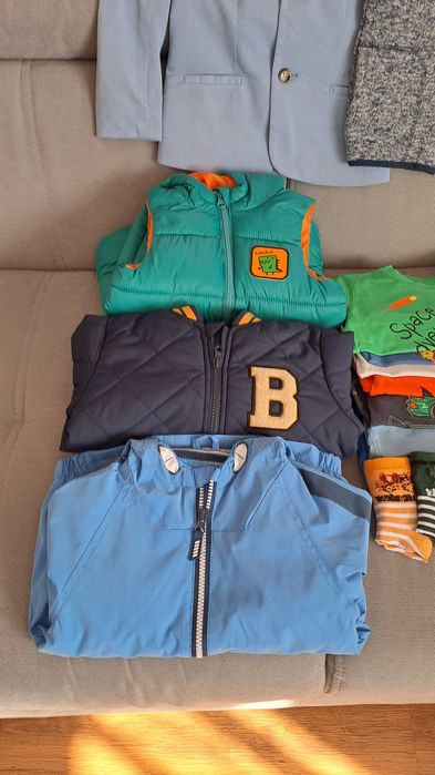 zestaw ubranek dla chłopca 98