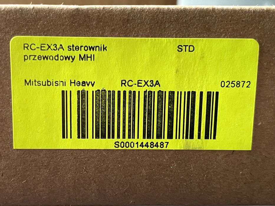 Sterownik Mitsubishi Heavy RC-EX3A