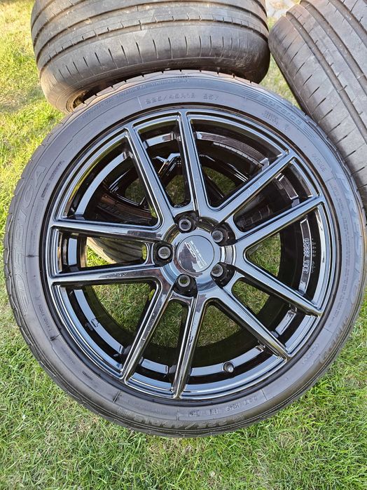 Felgi VOLVO FORD  ANZIO SPLIT 5x108 7.5x18 ET45 Diamond Black
