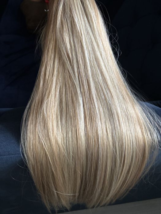 Wlosy clip in zesraw 8 tasm 60 cm