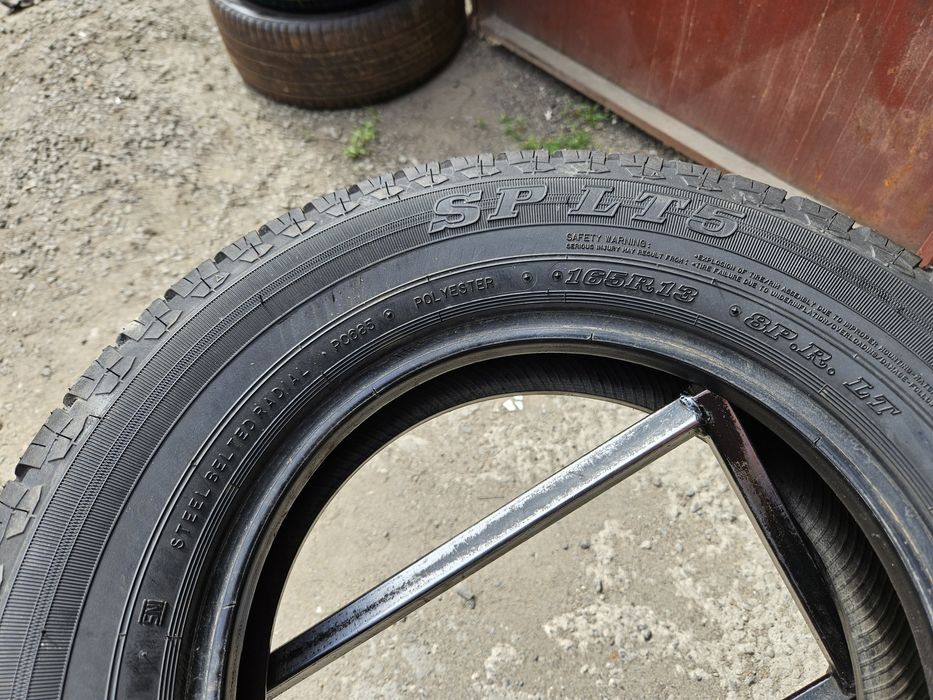 Шины БУ 165 R 13 LT Dunlop SP LT5 комплект лето