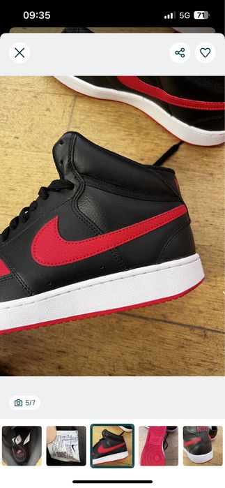 NIKE Court Vision Mid T.44-NOVO