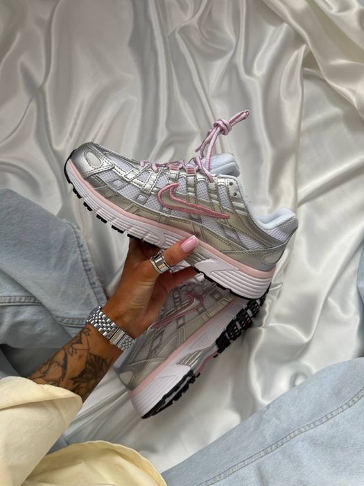 Жіночі кросівки Nike P-6000 White Elemental Pink 36-41