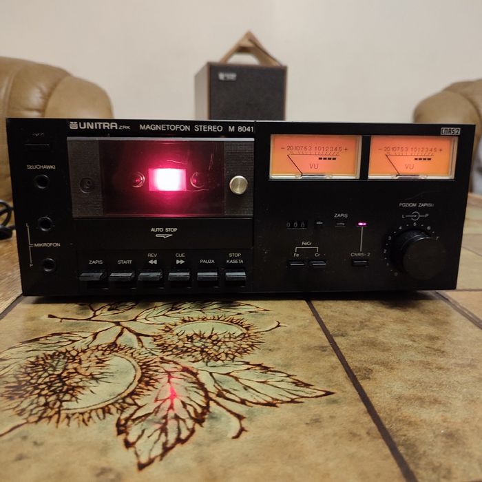 Stary magnetofon unitra ZRK 8041