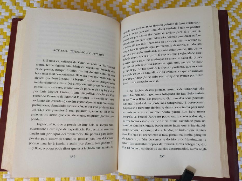 O CÁLCULO DAS SOMBRAS
de Eduardo Prado Coelho