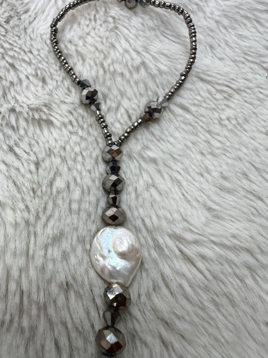 Breloczek perła elegancki glamour glam handmade