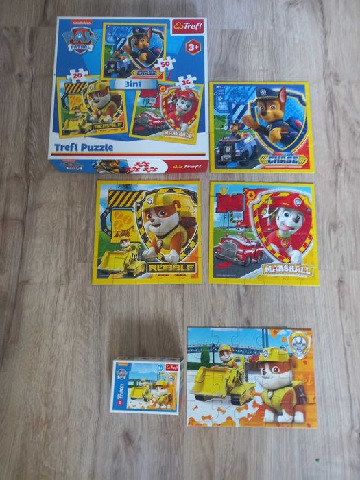 Puzzle Psi patrol 3w1+ gratis