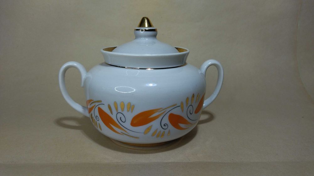 Красивая сахарница Дружковка, сахарница ссср