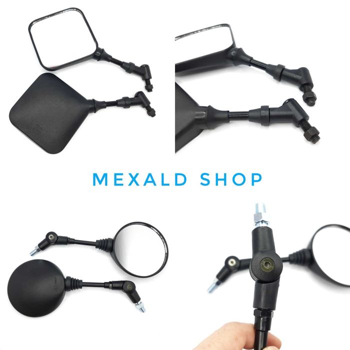 Мото зеркала складные на эндуро XR 650 XF 650 DRZ 400 DR 650 DL 650