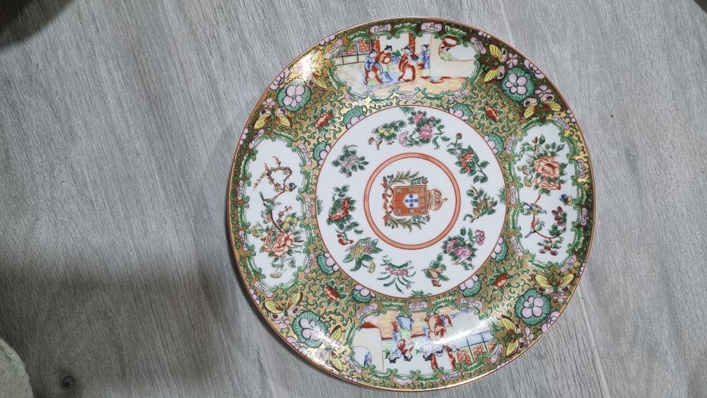 Coleção 6 pratos companhia das Índias