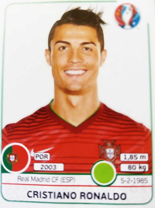 Cristiano Ronaldo Cromo CE16