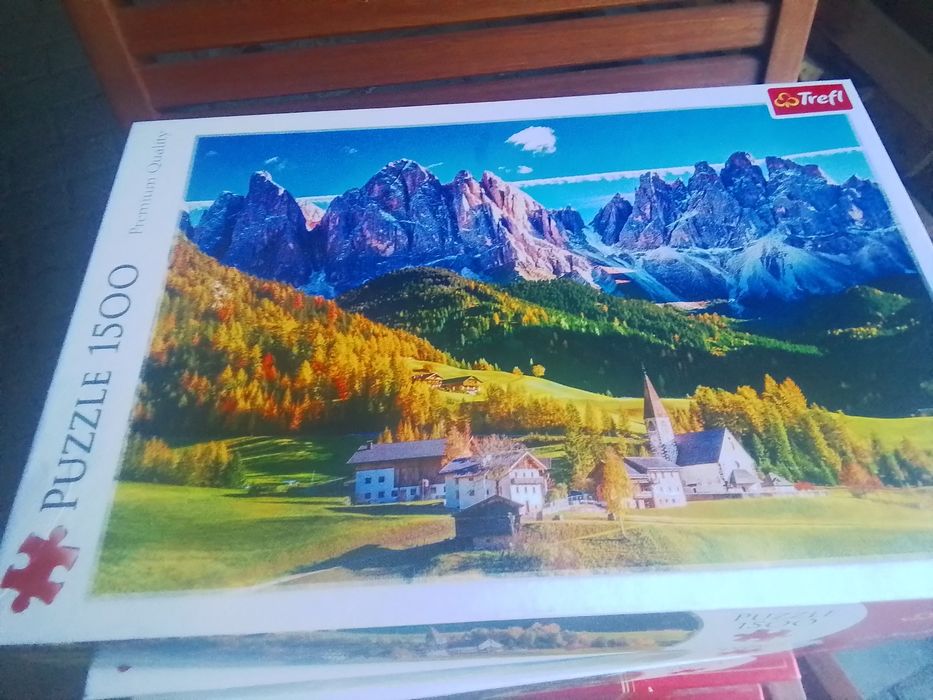 Puzle zestaw 5 pudelek zamienię