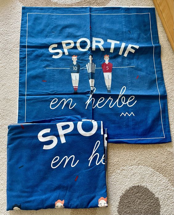 Capa de edredon e fronha Verbaudet