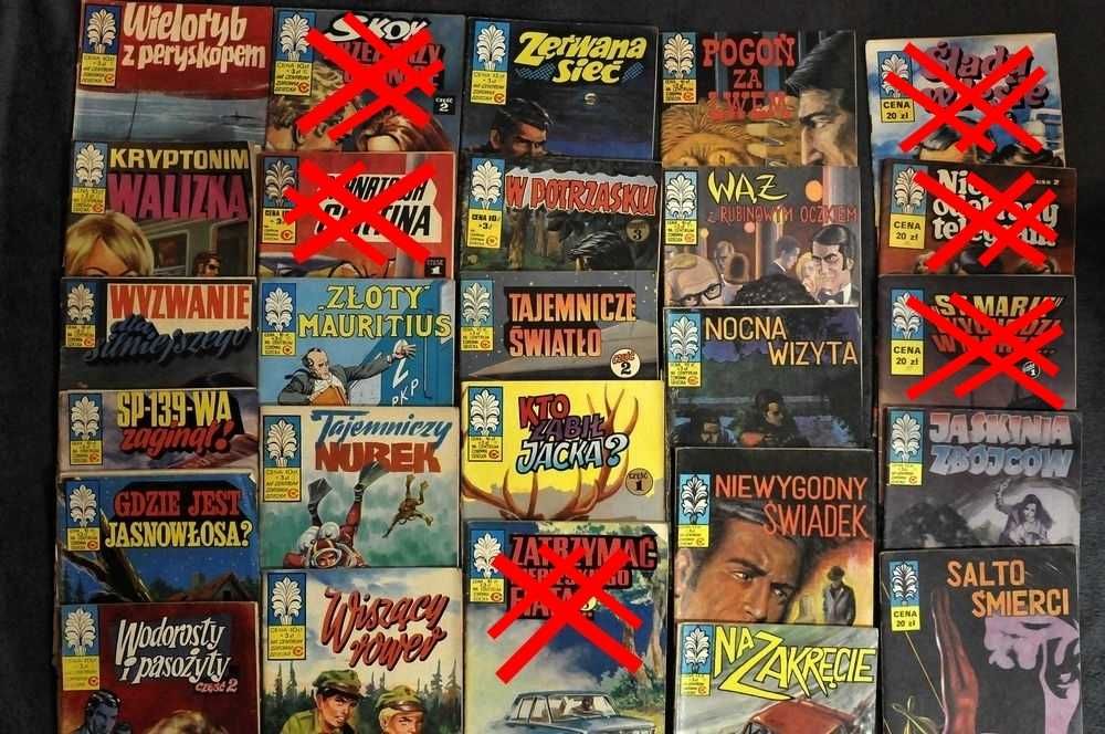 komiks Kapitan ŻBIK 20 sztuk  rok 78/82  wyd. II