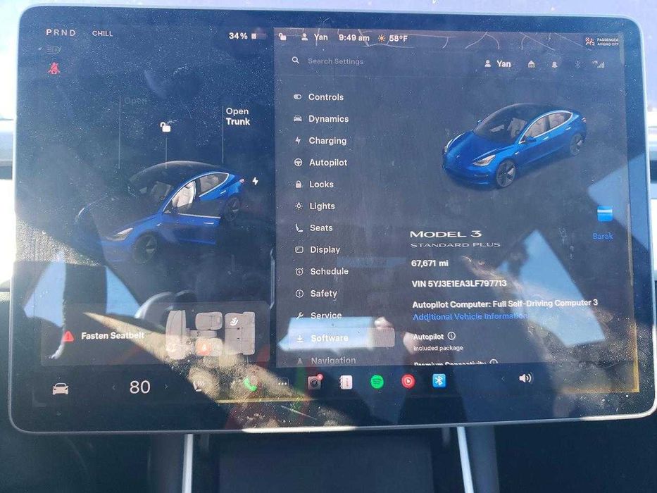 2020 TESLA model 3
