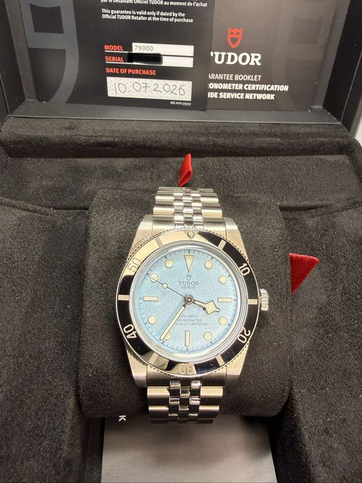 Tudor “Lagoon blue” New unworn 07/2026