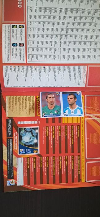 Caderneta vazia Fifa World Cup Africa do Sul 2010 da Panini