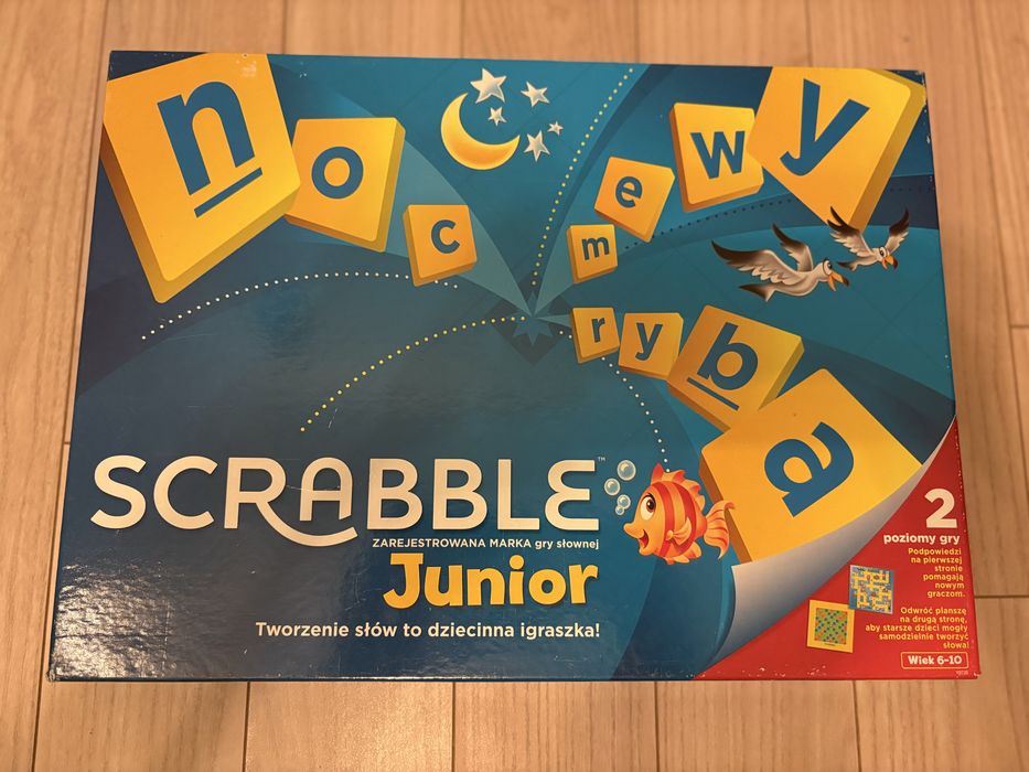 Scrabble junior - jak nowe