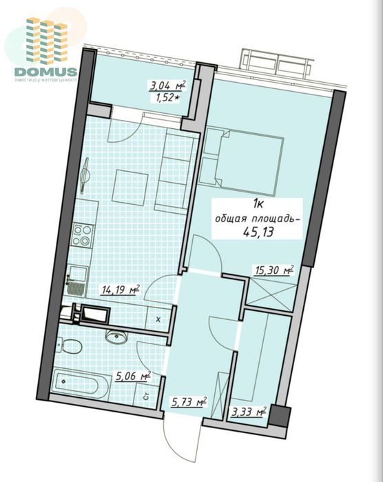 Аркадия‼️Атмосфера‼️Продам 1 комн‼️ 45м2 Море РЯДОМ!