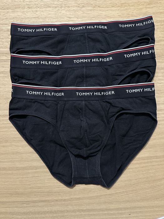 3x Slipy Tommy Hilfiger M czarne