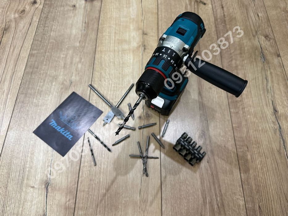 Набор Аккумуляторный 2/1 Makita КШМ DGA504 Шуруповерт DHP485BL 36V 8Ah